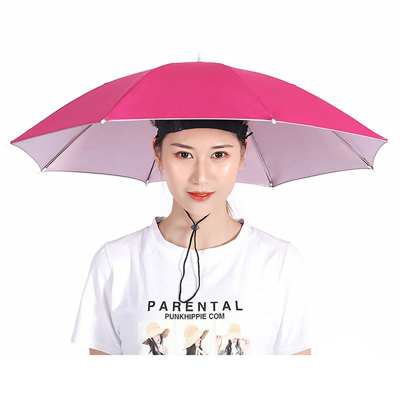 Portable Head Umbrella Hat Fis - Women'S Fashion Umbrella 评论和价格