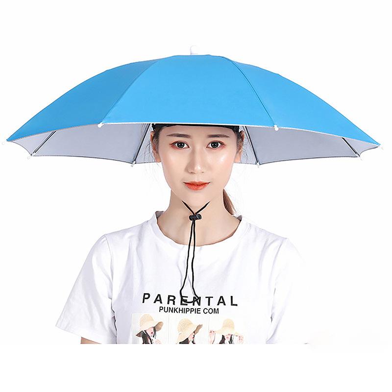 Portable Head Umbrella Hat Fis - Women'S Fashion Umbrella 评论和价格
