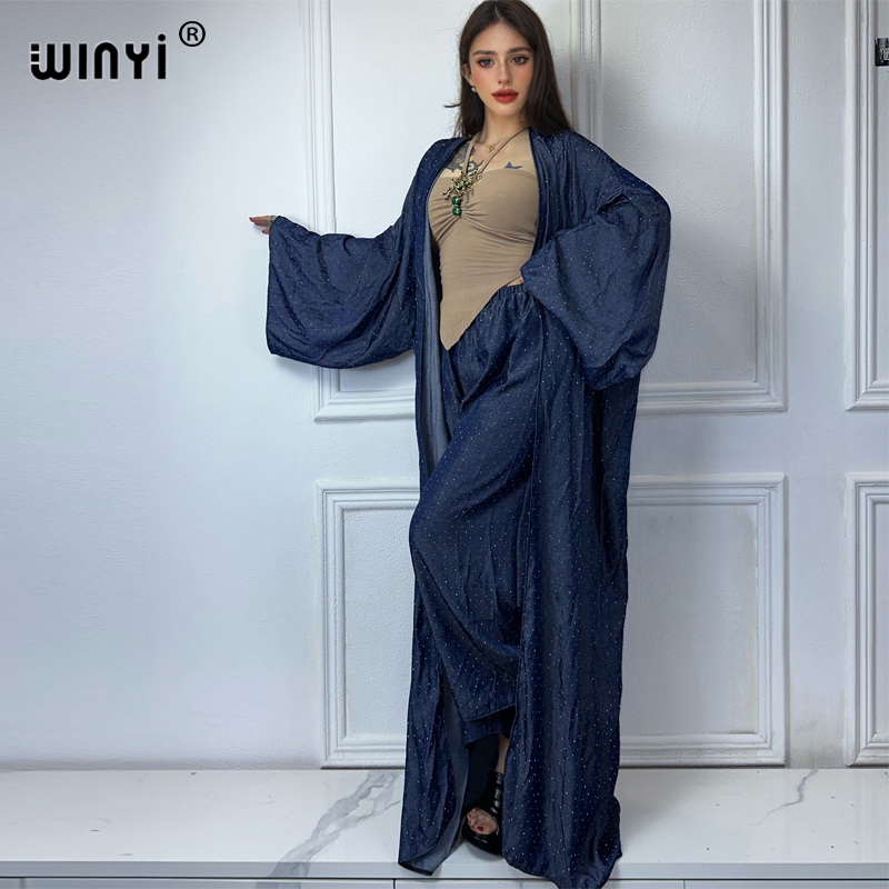 WINYI Africa fashion 2 piece s - Women'S Fashion Kimono 评论和价格