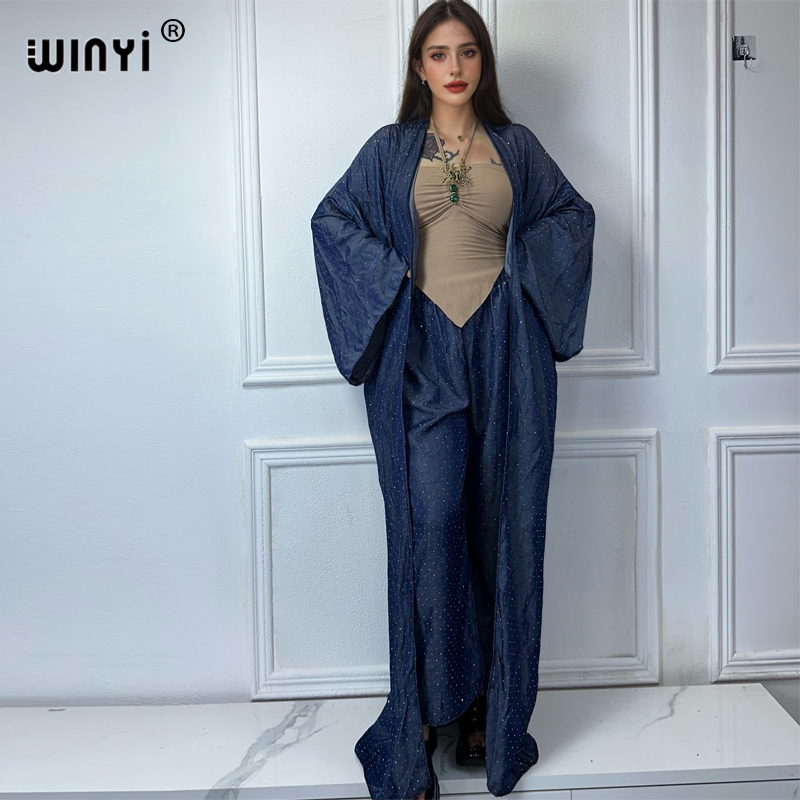 WINYI Africa fashion 2 piece s - Women'S Fashion Kimono 评论和价格