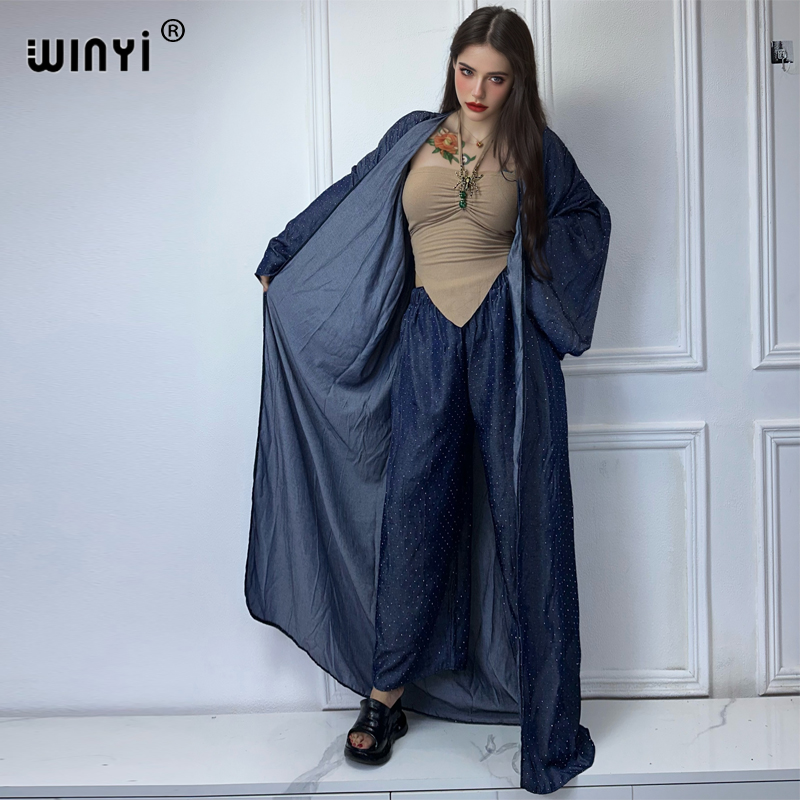 WINYI Africa fashion 2 piece s - Women'S Fashion Kimono 评论和价格