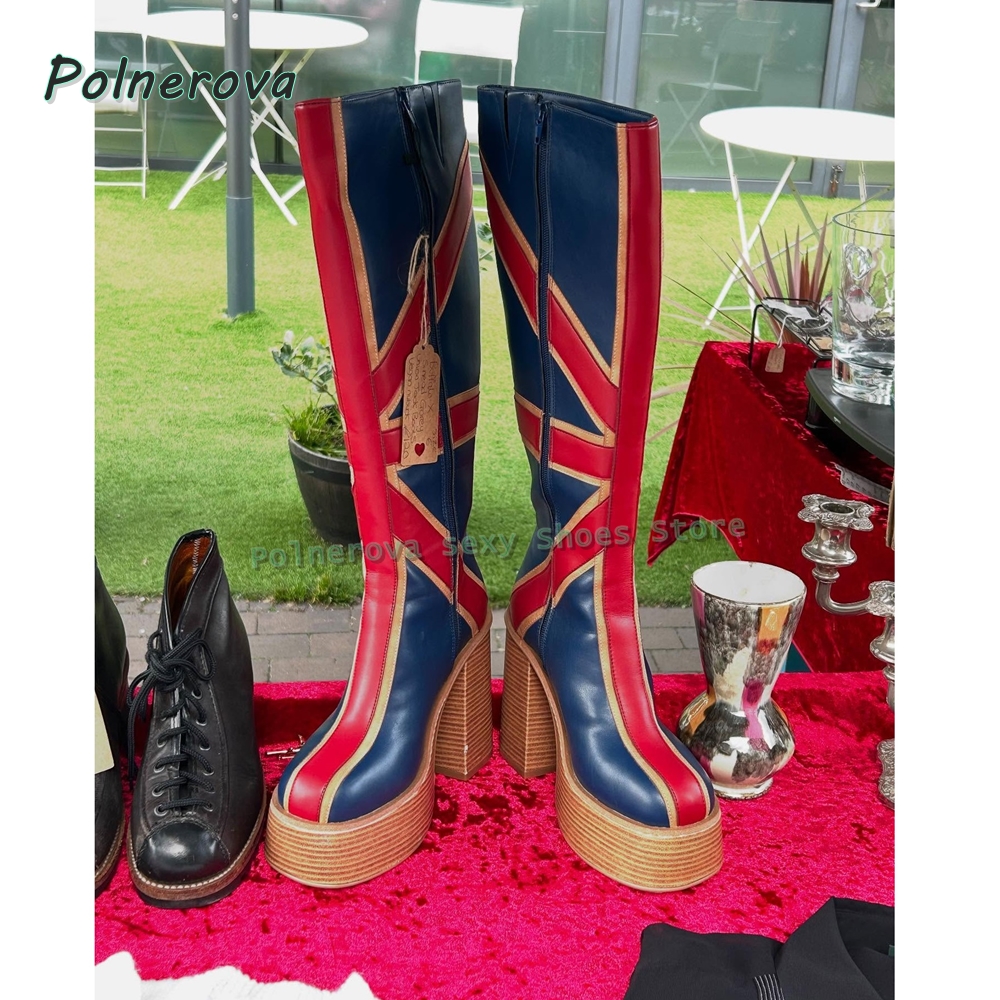 Union Jack Platform Fashion Bo - Women Fashion Trend 2025 评论和价格